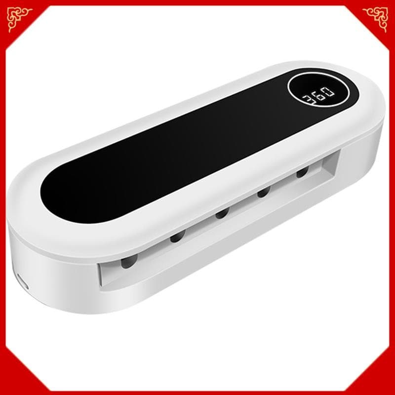 Esterilizador Para Escova De Dentes , E Suporte UV , 5 Ranhuras Montada Na Parede Sem Fio