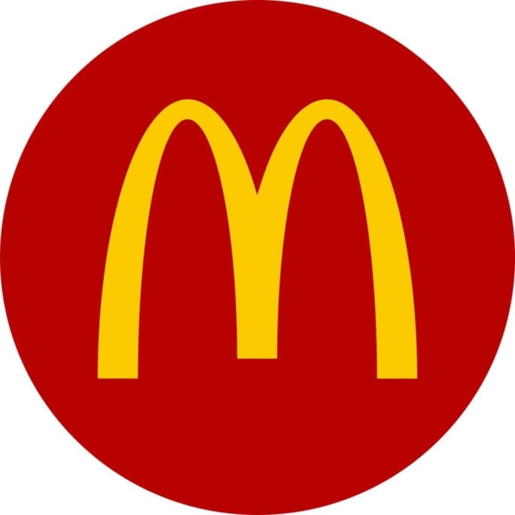 Painel Redondo De Mesa Capa Mini Festa Tema Mcdonald's