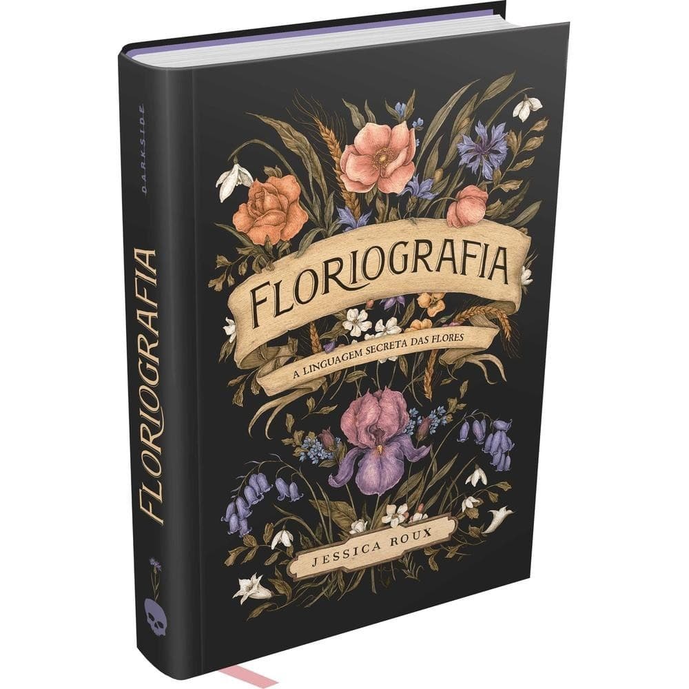 Livro Floriografia A Linguagem Secreta das Flores Darkside