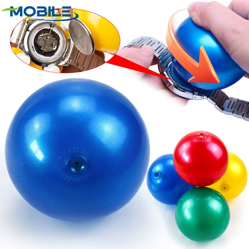 Abridor De Relógio De Fricção De Borracha-Bola De Aparafusar Prática-Ferramenta De Reparo Para Pulso-Durabilidade , Excelente Aderência-Caixa Volta