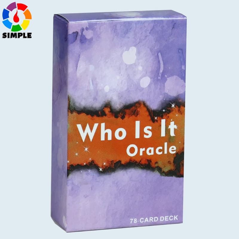 Who is It Oracle Cards 78 Cards About 10X6cm NO Guide