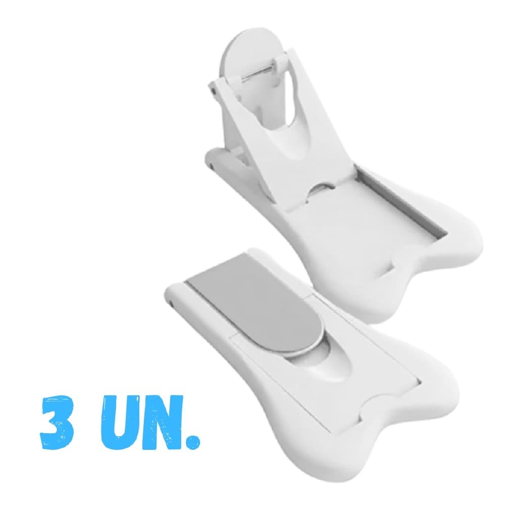 Conjunto 3 Trava Inteligente para Portas de Correr e Box Protecao e Seguranca para Crianca