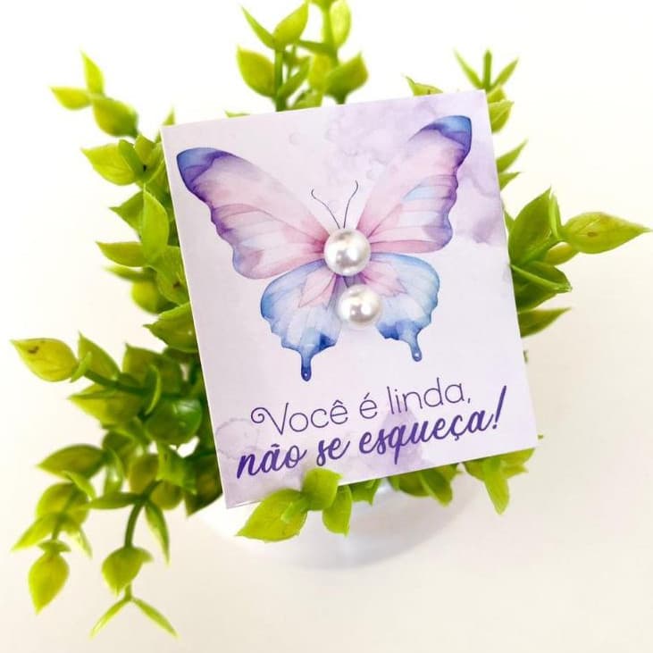 Kit 25 50 75 100 ou 125 Tags + Brincos de perolas 6mm