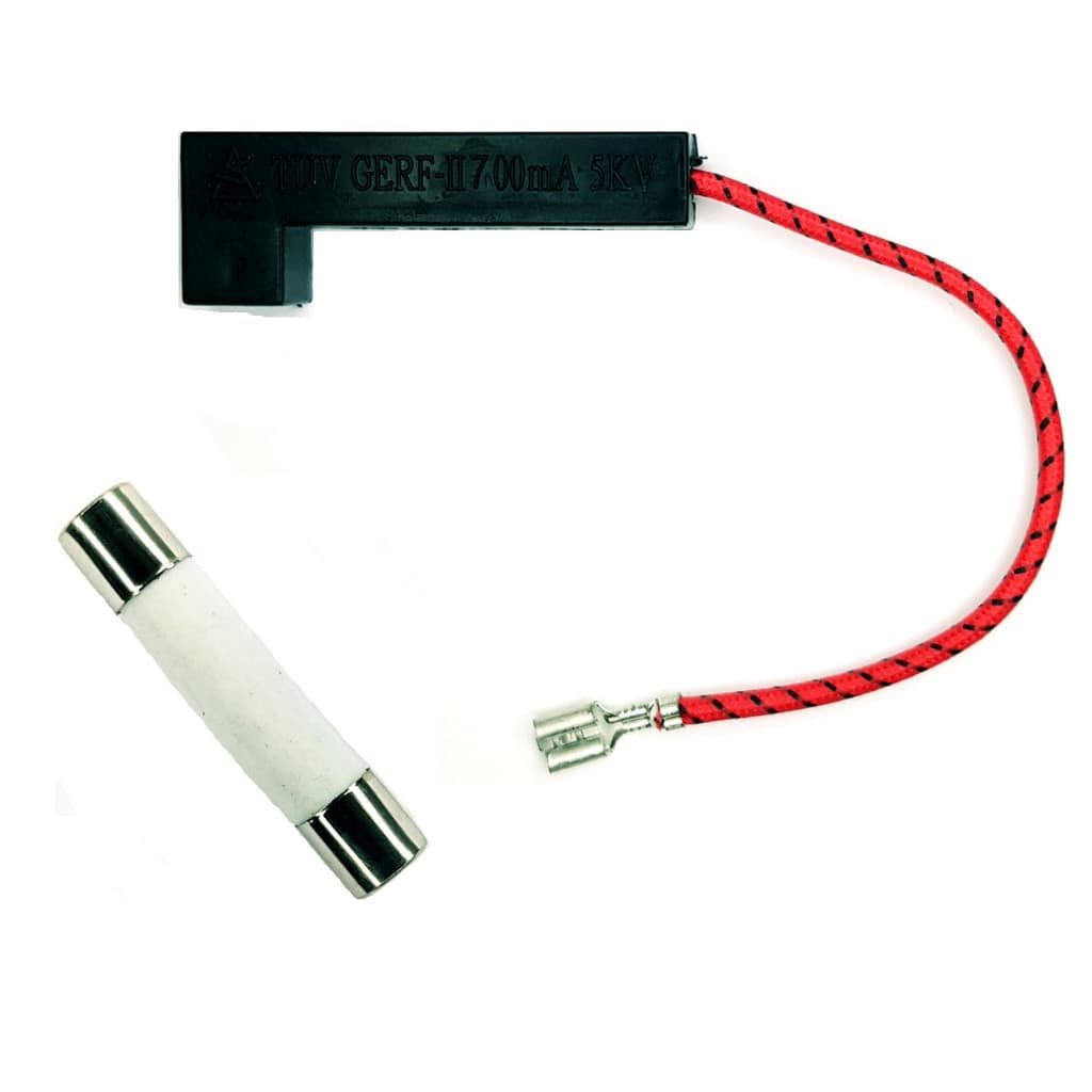 Fusivel Alta Tensao para Microondas 700ma 5kv + Fusivel Ceramico 20A