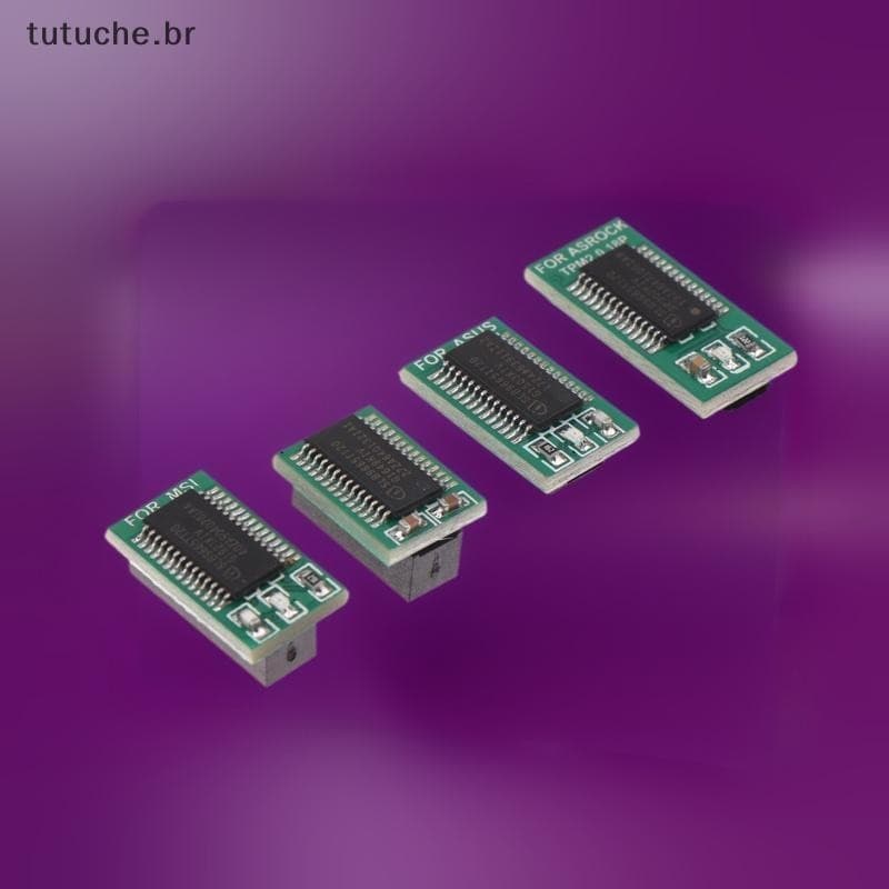 TU TPM 2.0 Módulo 12/14/18Pin Placa-Mãe Para MSI GIGABYTE ASRock De Segurança De Remoto BR
