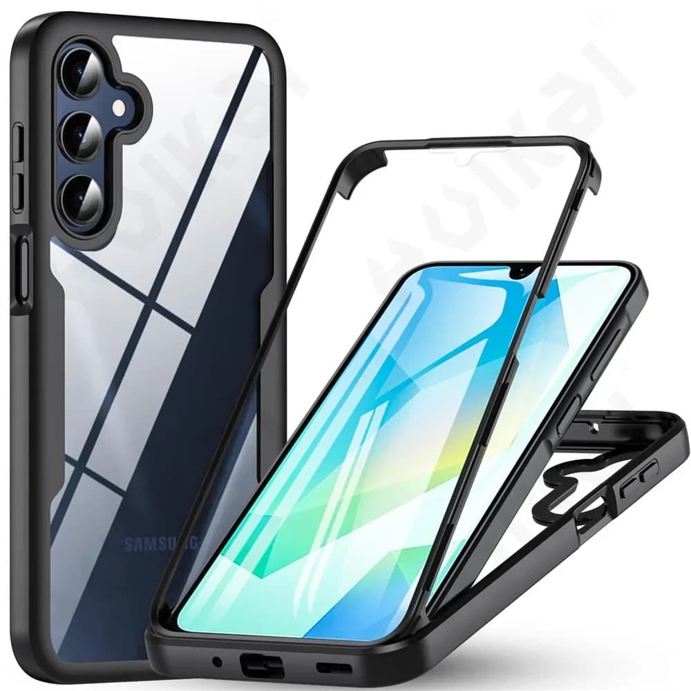 Capa Para Samsung Galaxy A17 A07 A56 A36 A26 A16 A06 A55 A35 A25 A15 A05 A05S A54 A34 A24 A14 A04E A13 A23 A33 A53 360 C