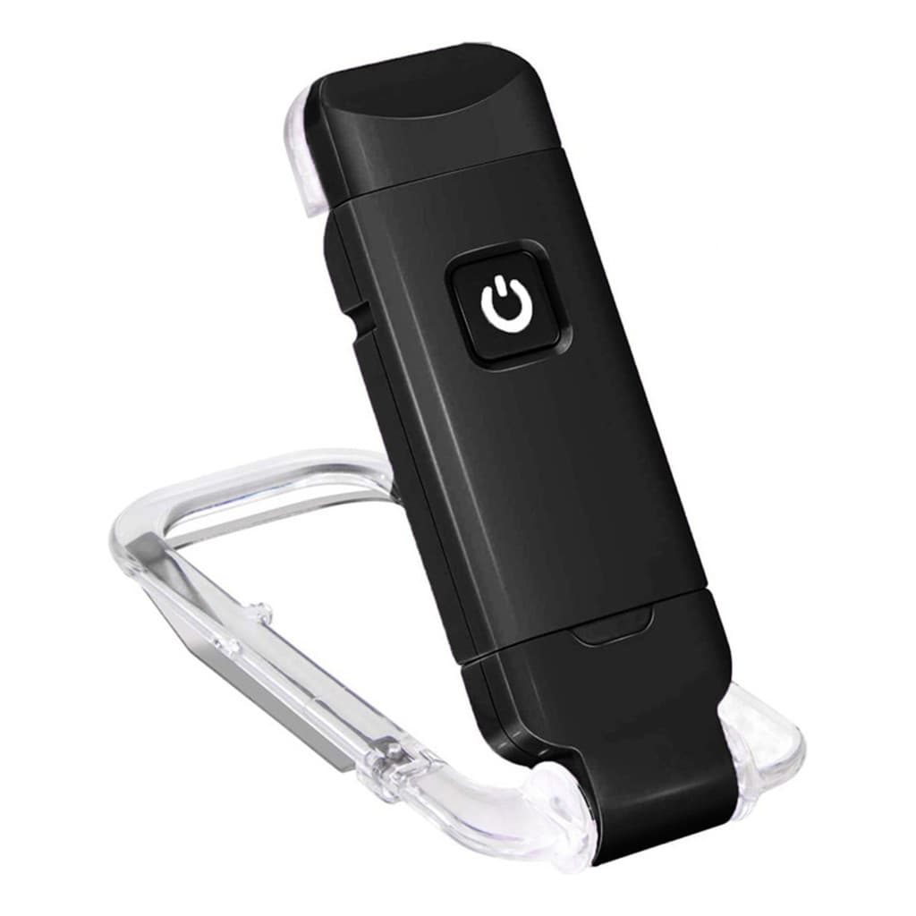Luz Led Proteção Ocular Recarregável Usb Presa Ao Livro