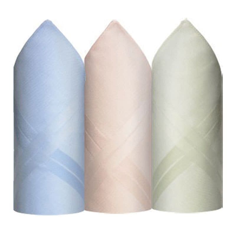 Lenço Premier 100% Algodão C/3 32 x 32 cm - 2405P