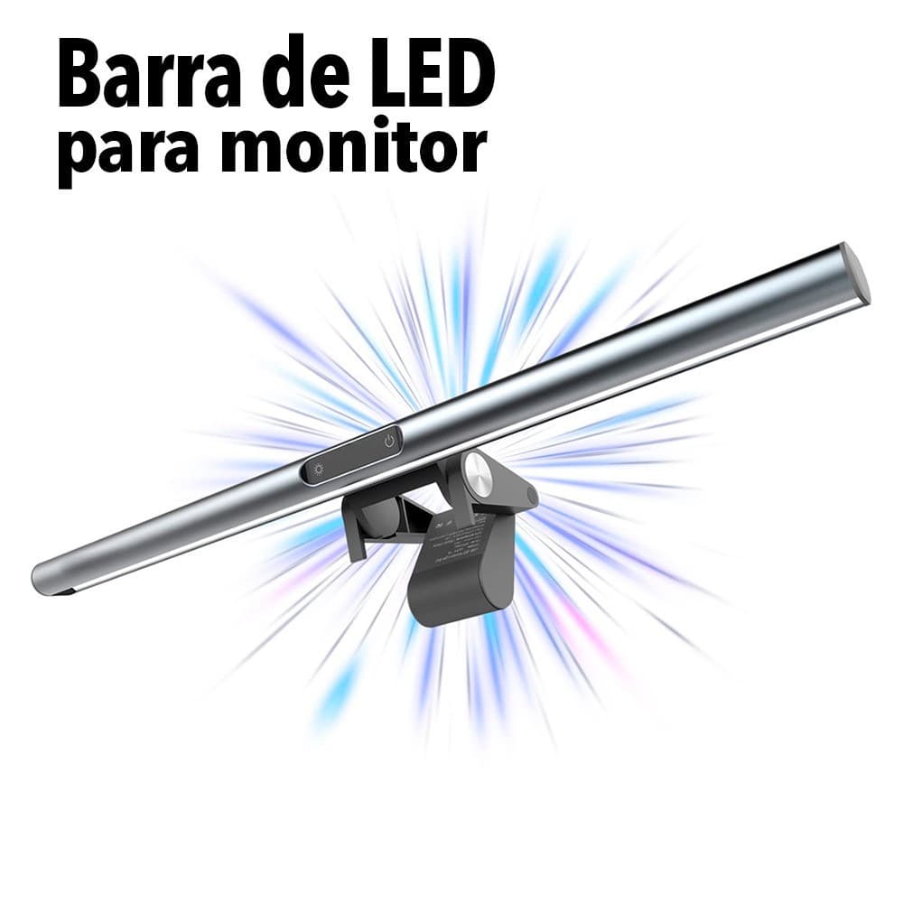De Barra Led Monitor Luminária Usb Barra Led Cores Luz Monitor Notebook Ajustar