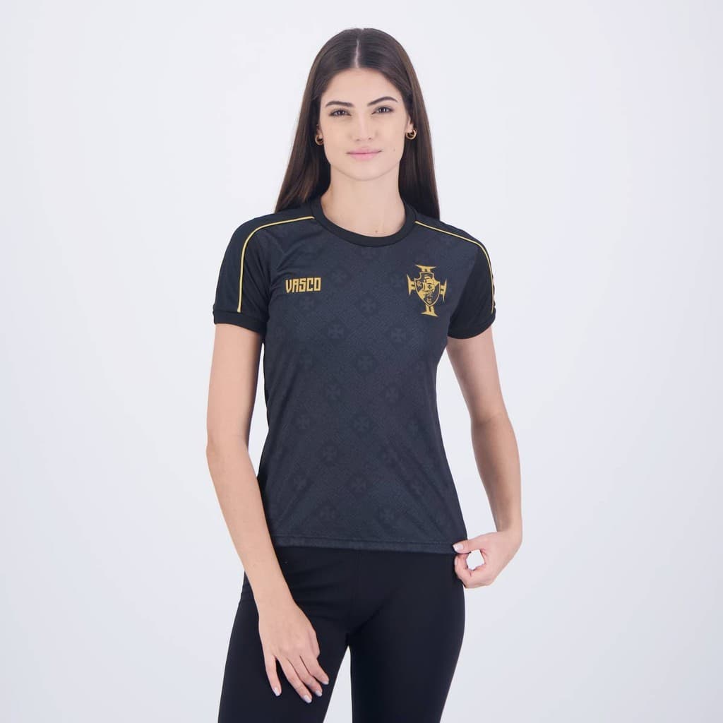 Camisa Vasco Dawn Feminina Preta