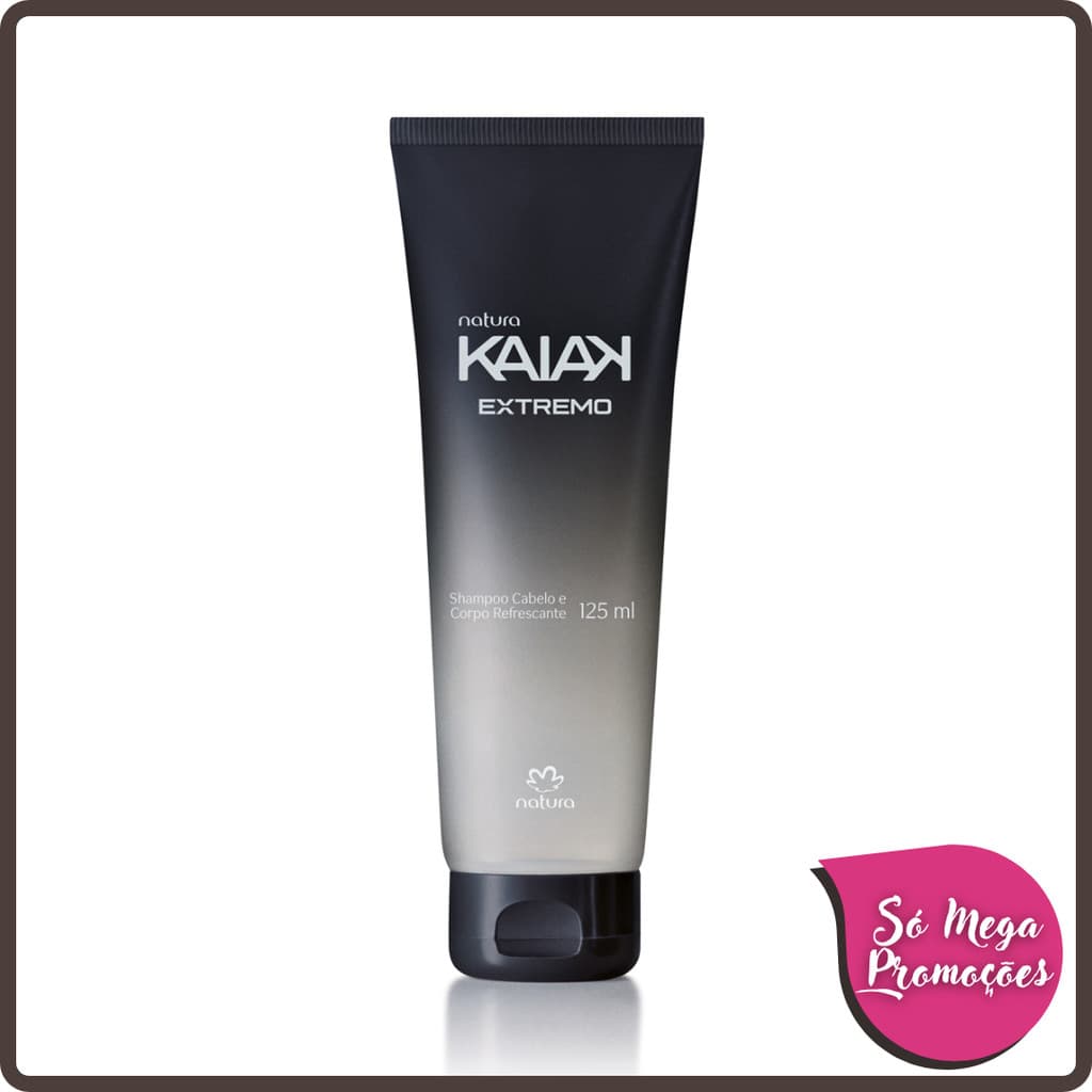 Shampoo Refrescante Cabelo e Corpo Kaiak Extremo - 125ml