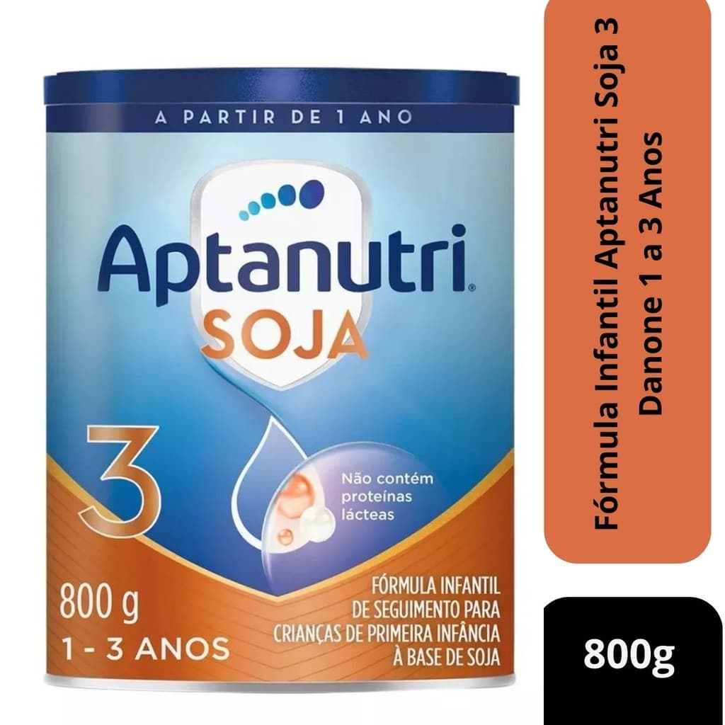 Fórmula Infantil Aptanutri Soja 3 800g