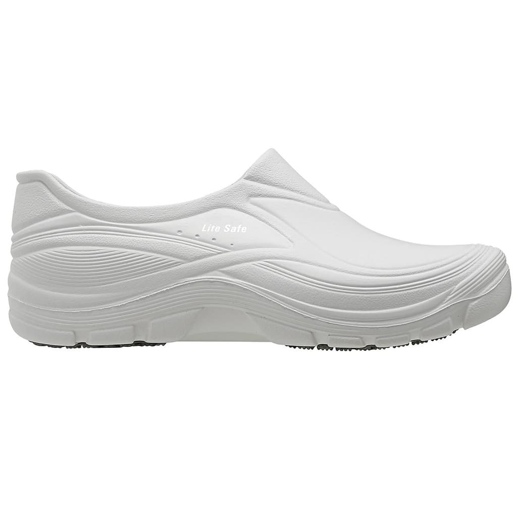 Sapato Hospitalar de Enfermeira Borracha Impermeável EVA Branco BECC12 - Vulcabras