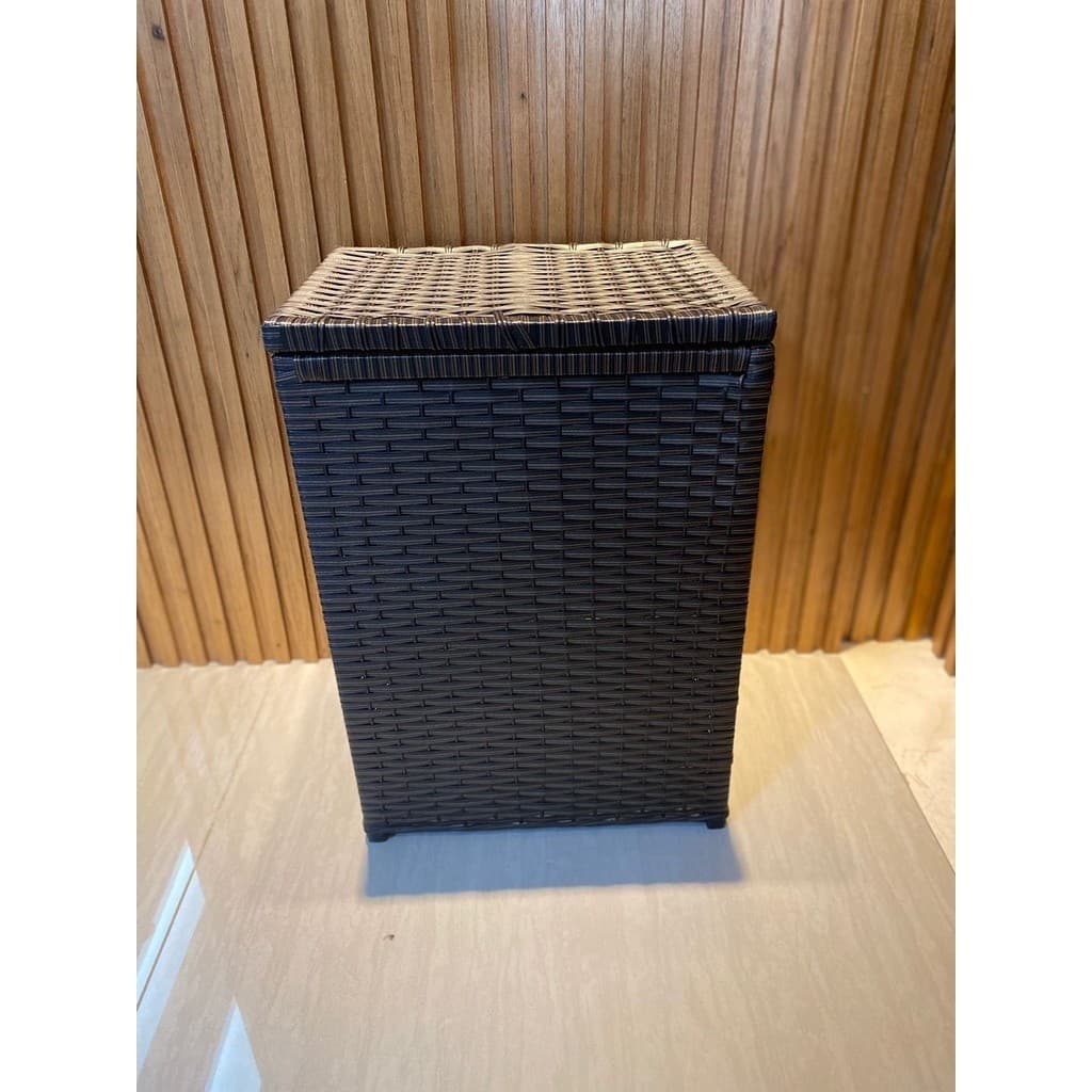 Roupeiro Cesto De Roupa Fibra Sintética 42x33x60 80 litros