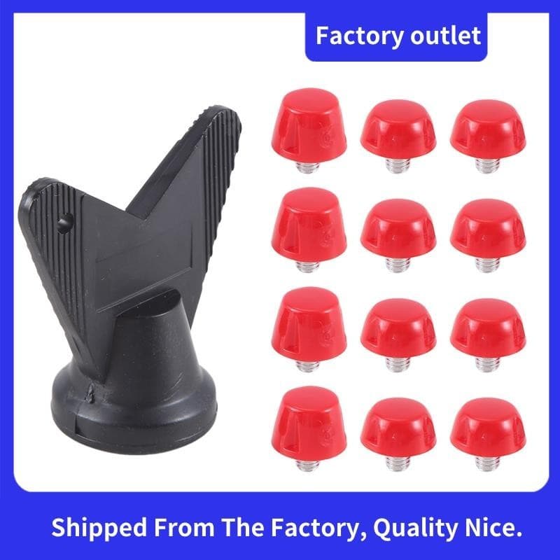 12Pcs Espigões De Futebol Bota Limpa Parafuso De Rosca M5 7mm 10mm Pinos De Substituição Antiderrapante