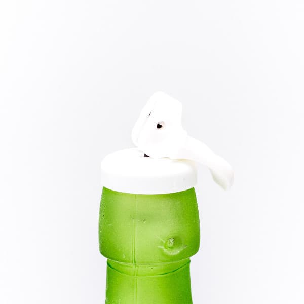 TAPA GARRAFA DE PRESSAO PLASTICO JOGO DE 3 UNIDADES