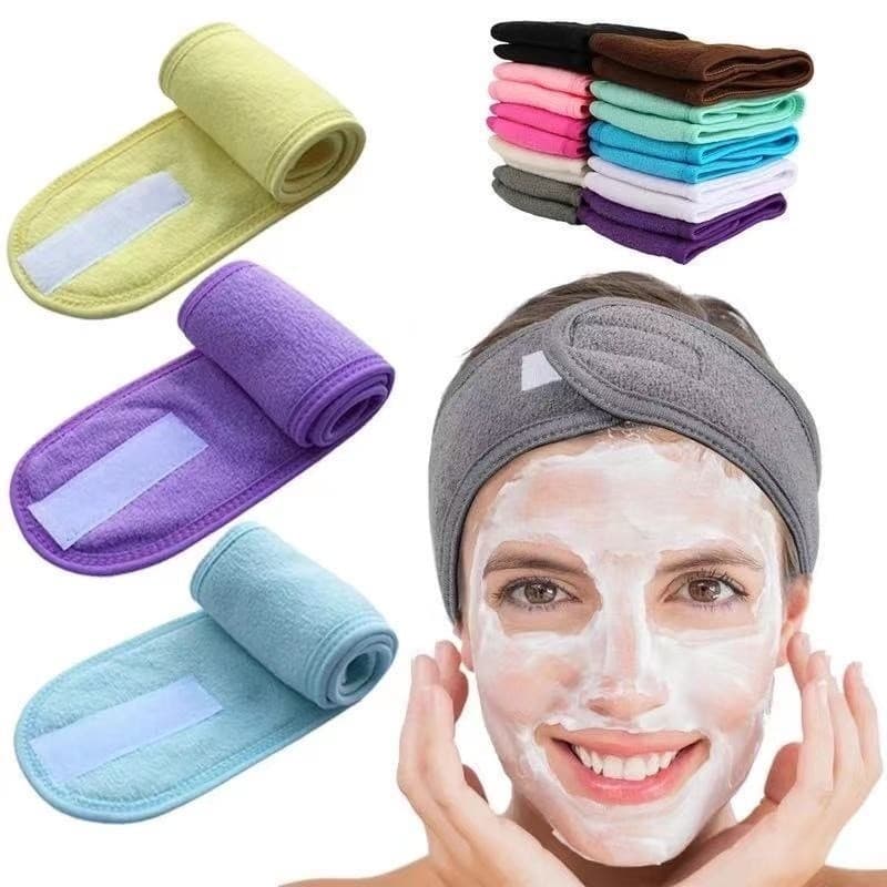 KIT 1/2/3 Peças Faixa de Cabelo Multifuncional Perfeita Para Skincare Maquiagem Esporte - Entrega Pronto - WL