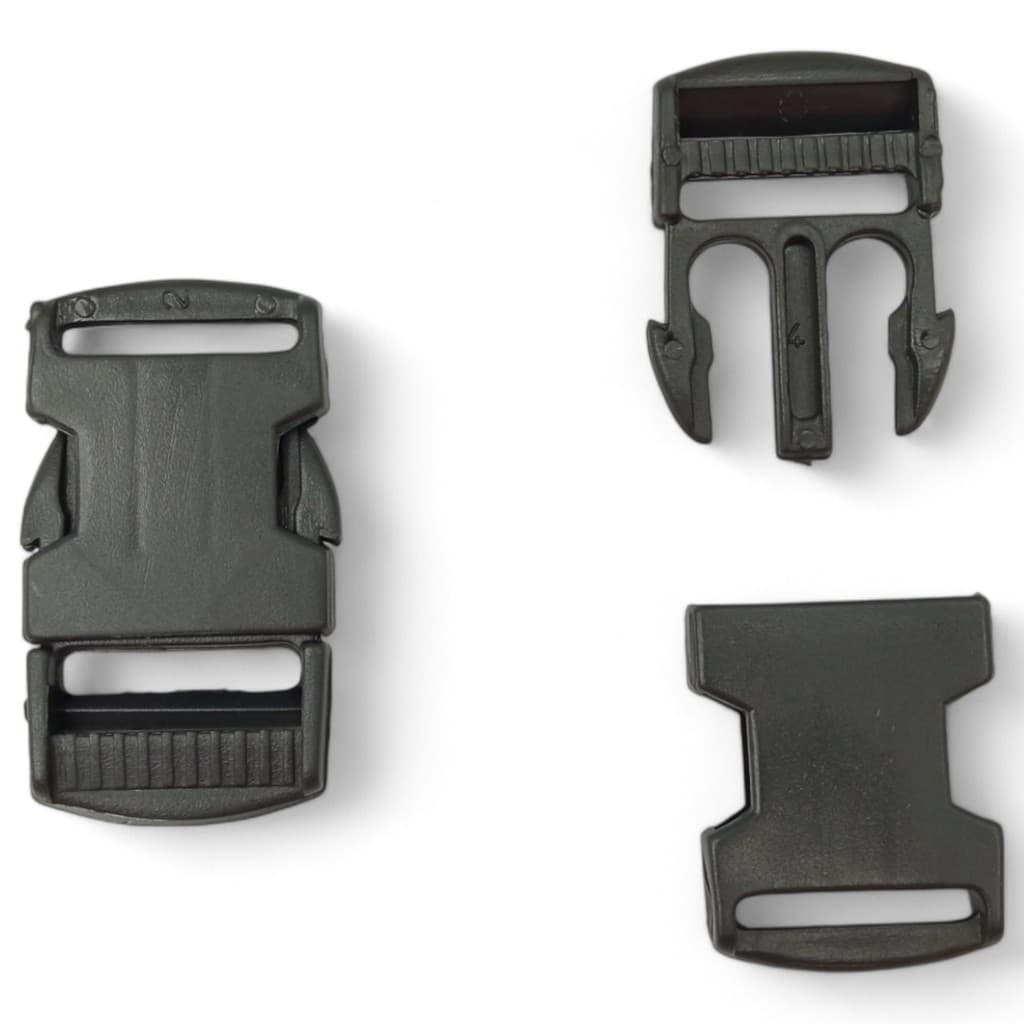 Fecho Plástico 30mm Polipropileno Forte Firme 10 und Preto