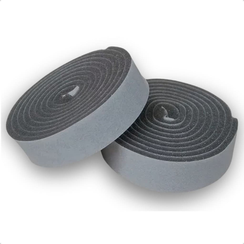 Kit 3 Rolos Espuma Com Cola Anti Chama P/ Chicote 6m Total