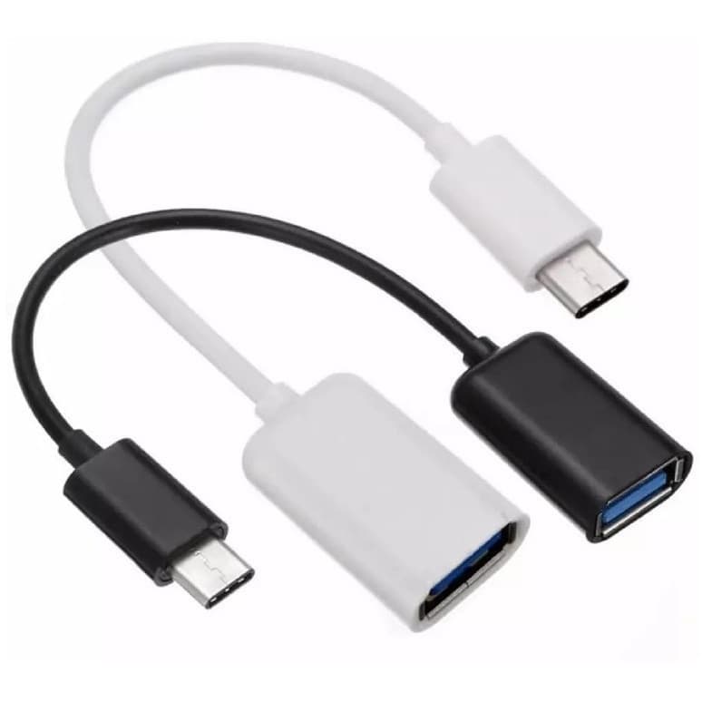 Cabo Adaptador Otg Fêmea x Tipo C Type C Pendrive Usb 3.0