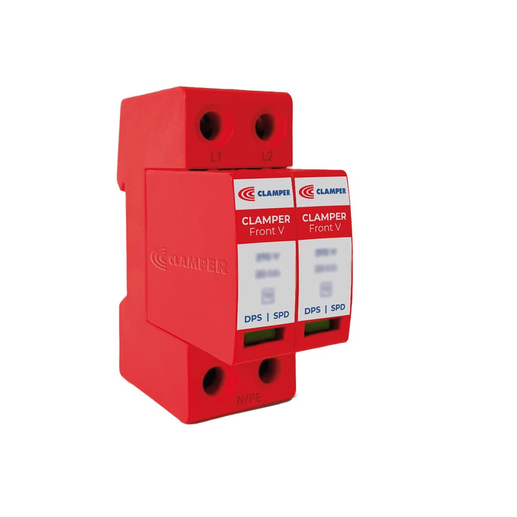 DPS CLAMPER FRONT V BIPOLAR 275V 45KA 2+0 / CI CLASSE II
