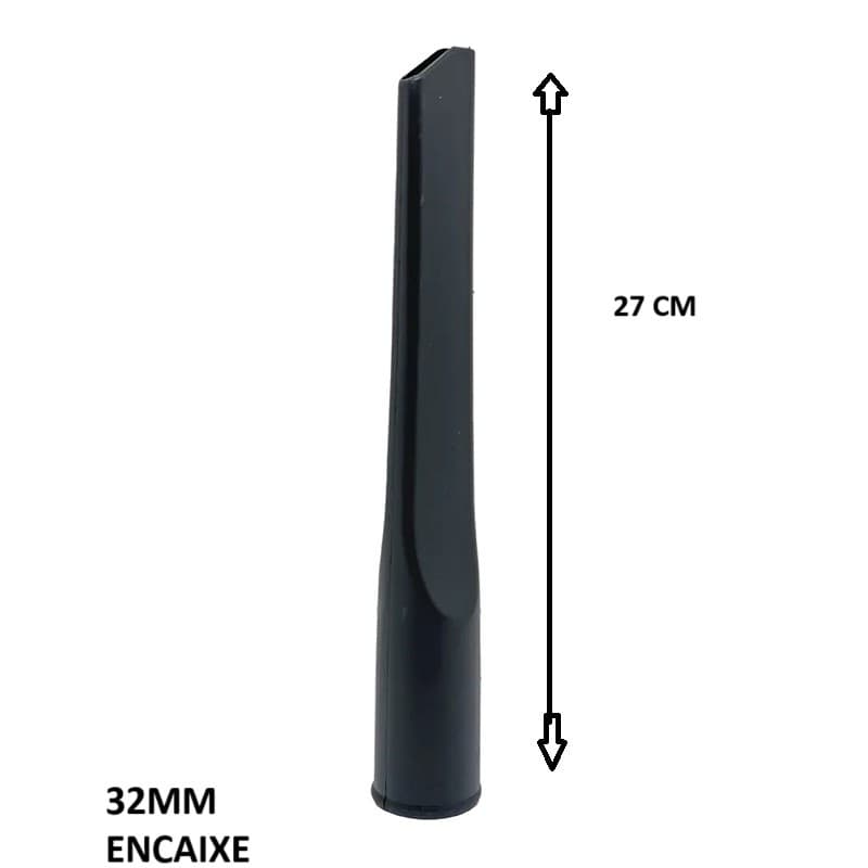 Bico Longo Aspirador Pó E Água Wap Gtw 10 Gtw 12 Longo 27cm