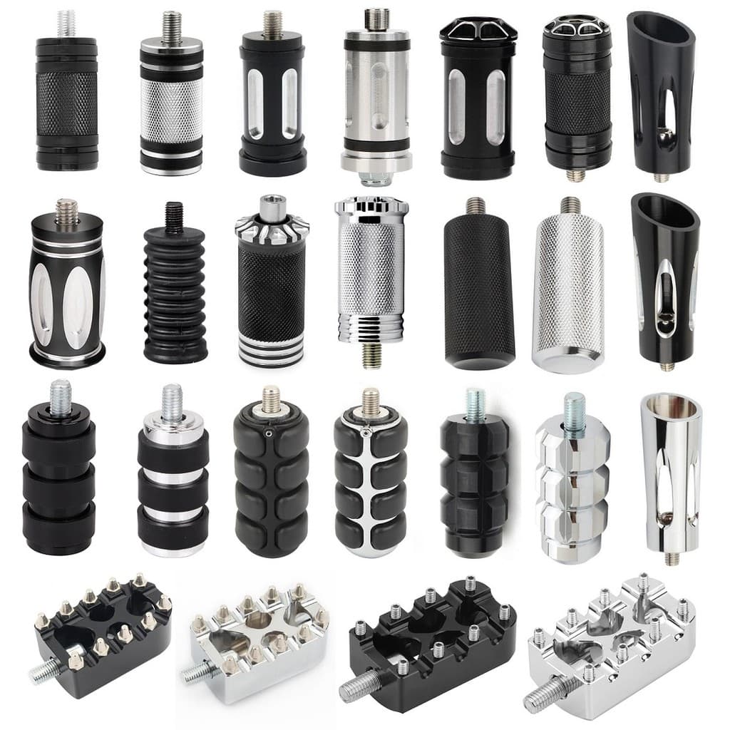 Motocicleta Universal Calcanhar Toe Pé Shifter Engrenagem Peg Para Harley Sportster Dyna Softail Fatboy V-ROD Touring Ru