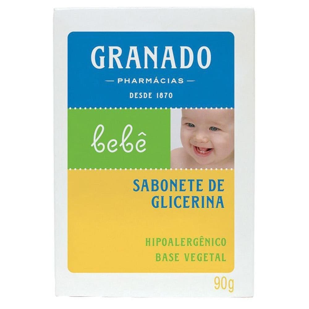 Sabonete em Barra Granado Bebê Tradicional Glicerina 90g