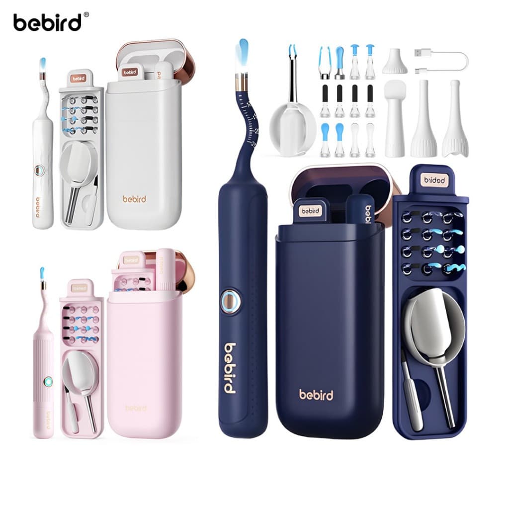 Monitor Inteligente Bebird EarSight Plus: Câmera Endoscópica HD para Visualização e Cuidados Auditivos