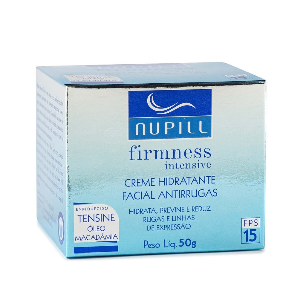 Creme hidratante antirrugas Nupill Tensine FPS 15