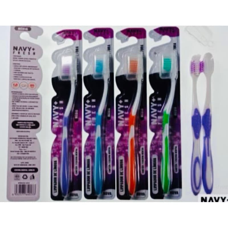 Escova De Dente Dura 12 Unidades