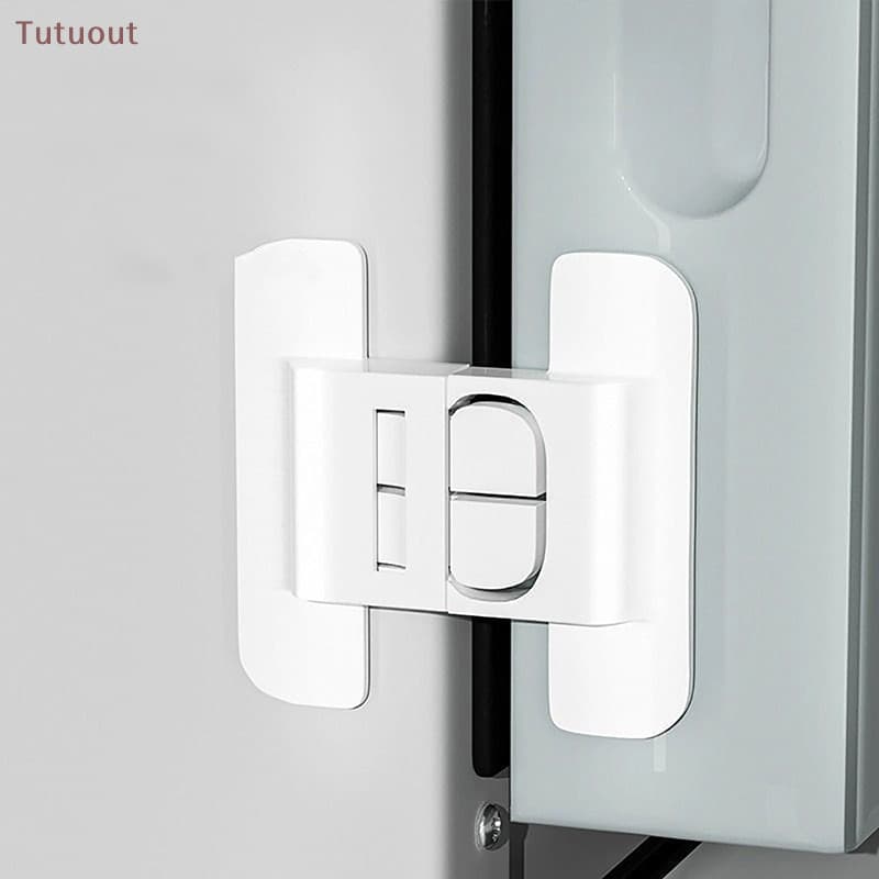 TUTU Novo 1 Pçs Casa Geladeira Bloqueio De Segurança Freezer Fechadura Da Porta Multi-Função Fechaduras Crianças Protetor BR