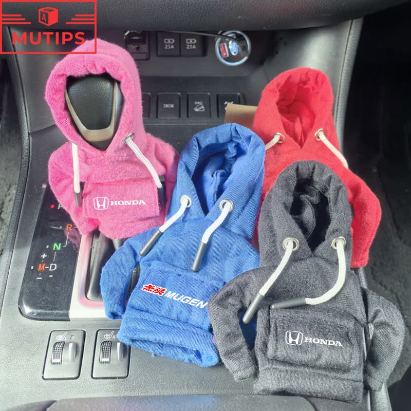 Honda Capa De Freio De Mão Do Carro Protetor Com Capuz Botão De Mudança De Marcha Manga Capas Para Mugen HR-V Fit Civic City Hatch Hrv ZR Jazz