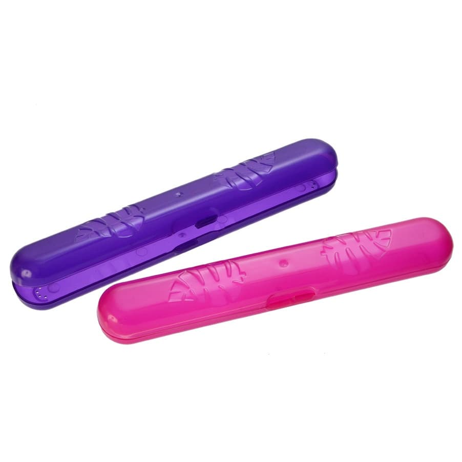 Porta Escova de Dente Folha Estojo Organizador Viagem Higiene