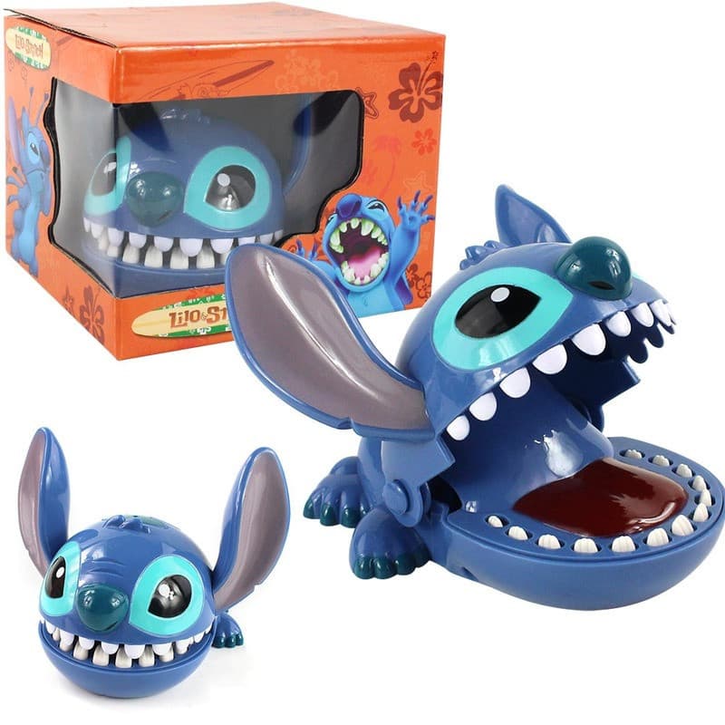 16cm Crocodilo Mordida Dedo Figuras Ponto Dentista Empurrar Dentes Engraçado Jogo Modelo Brinquedos Presentes De