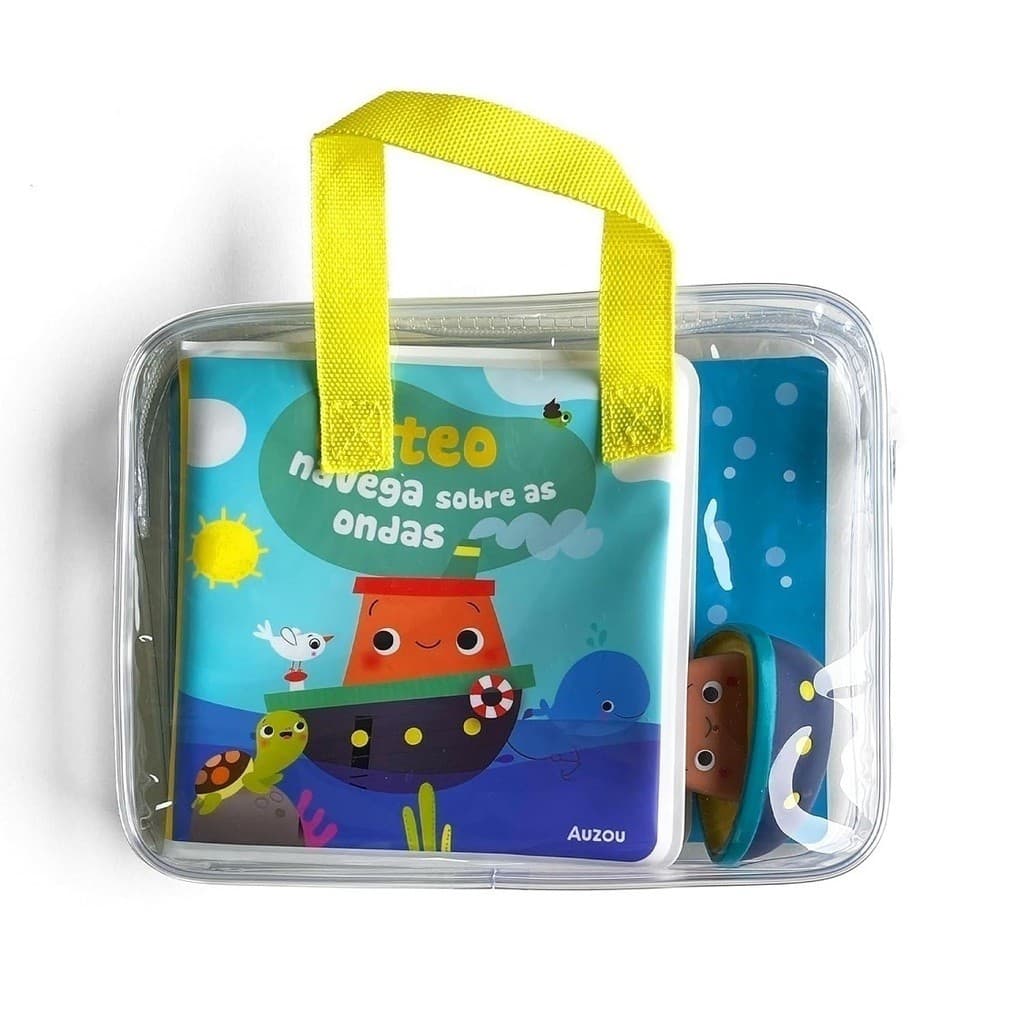 Livro Mateo navega sobre as Ondas - Auzou