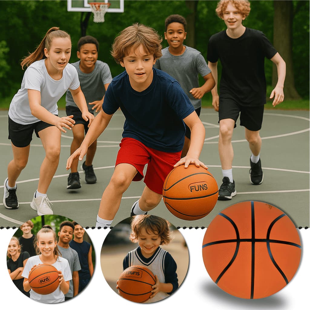 ]???? Bola de Basquete Profissional Tamanho 7 – Aderência e Durabilidade para Quadras Internas e Externas