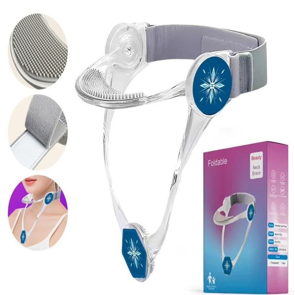 Colar Cervical Ortopédico Neck Brace  — Suporte Médico Ajustável Fisioterapia Para o Pescoço - Bingo