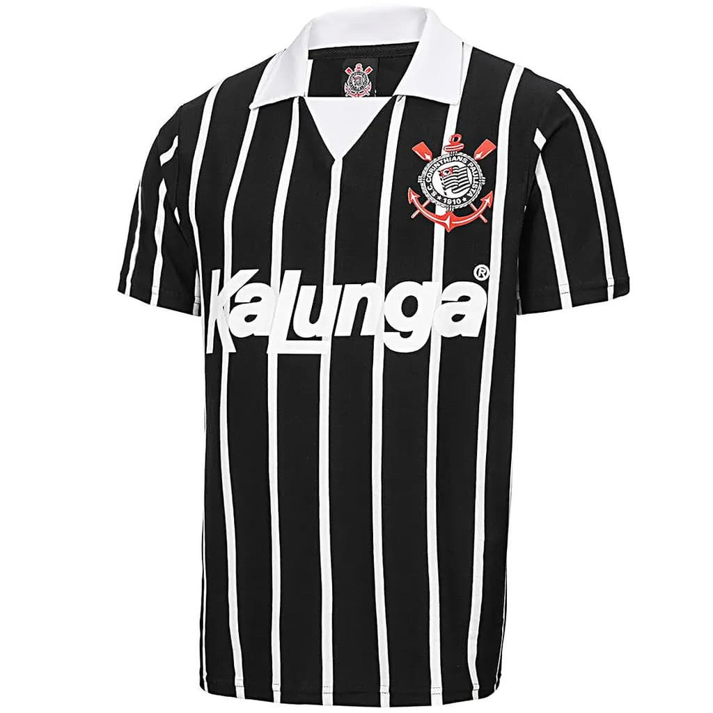 Camisa Polo Corinthians Kalunga Edição 1990 Masculina Oficial