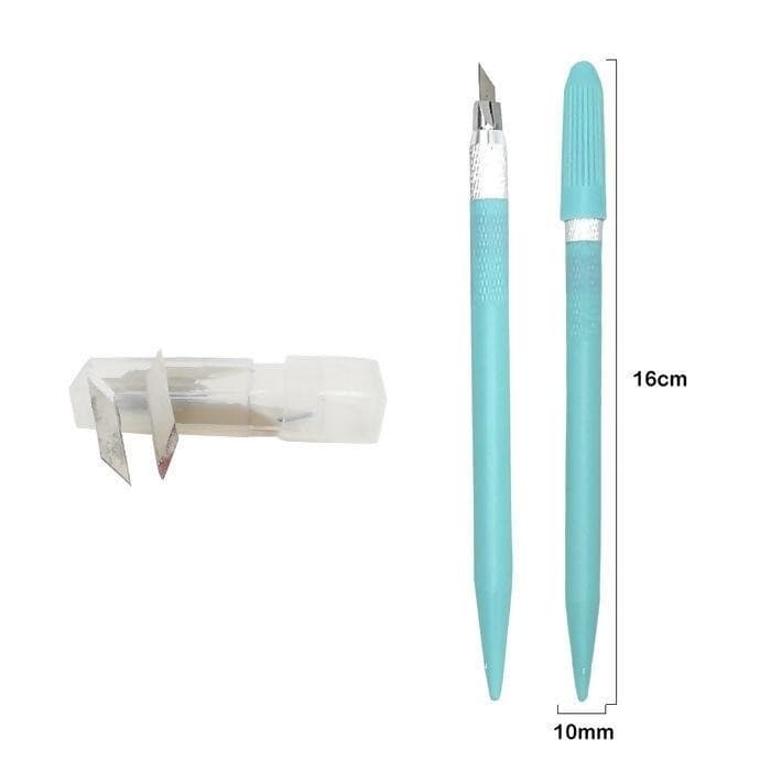 Estilete de Precisão com Refil 12 Lâminas de Reposição UT.828