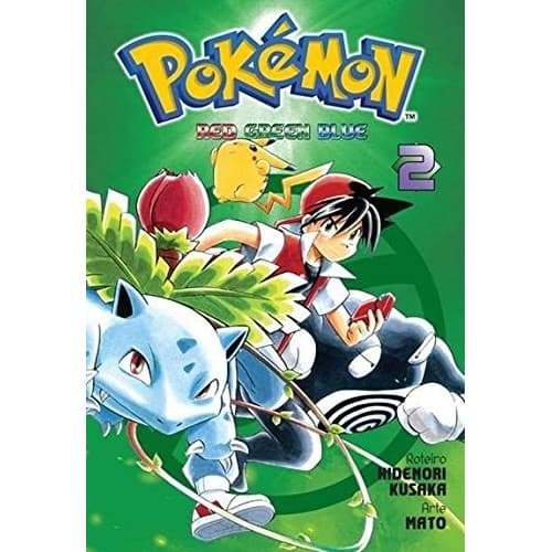 Mangá - Pokémon Red, Green & Blue - 02 - Novo/Lacrado