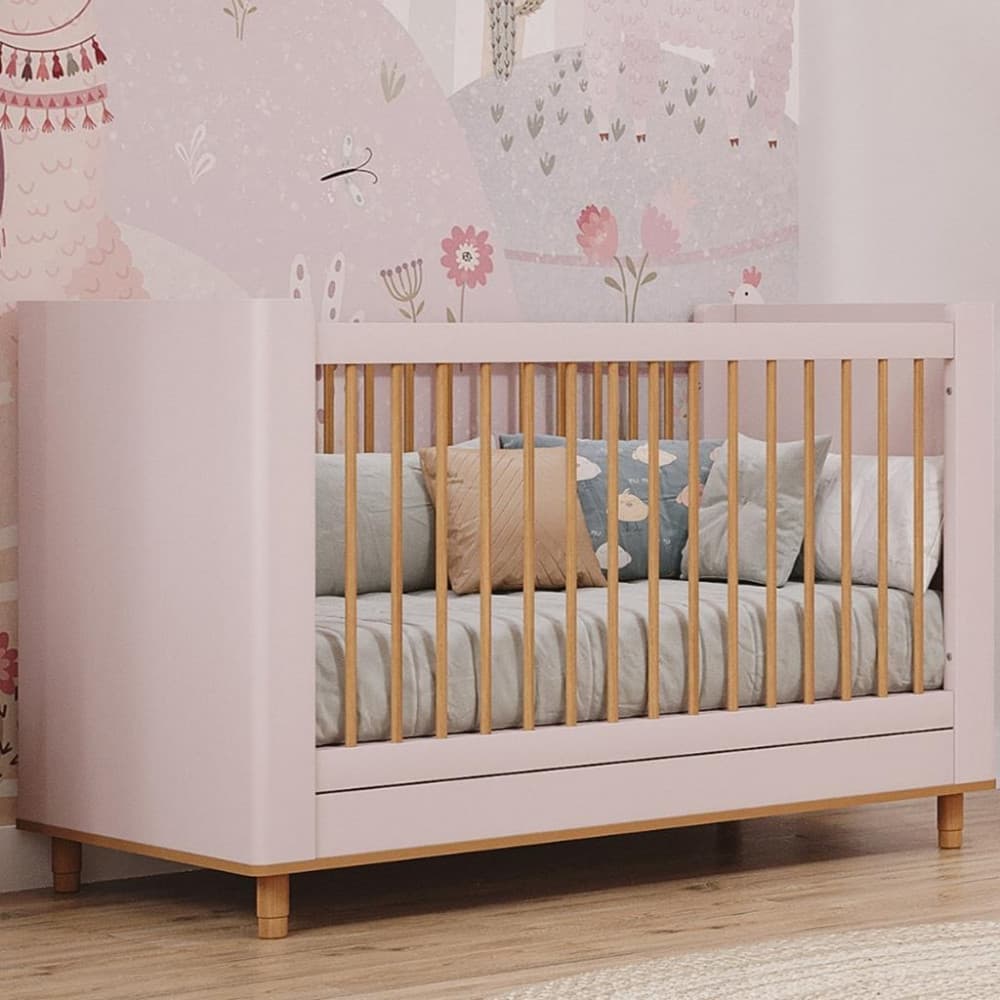 Berço Americano Mini Cama MDF Lívia Permobili