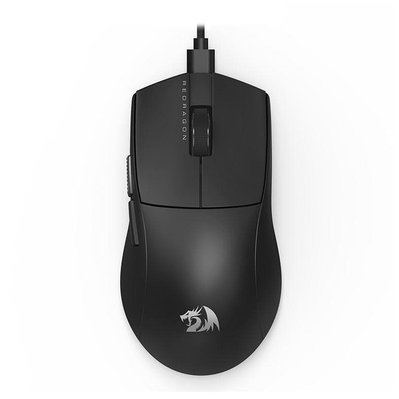Mouse Gamer Redragon k1ng 1K, 12400DPI, 5 Botoes, Preto,M724