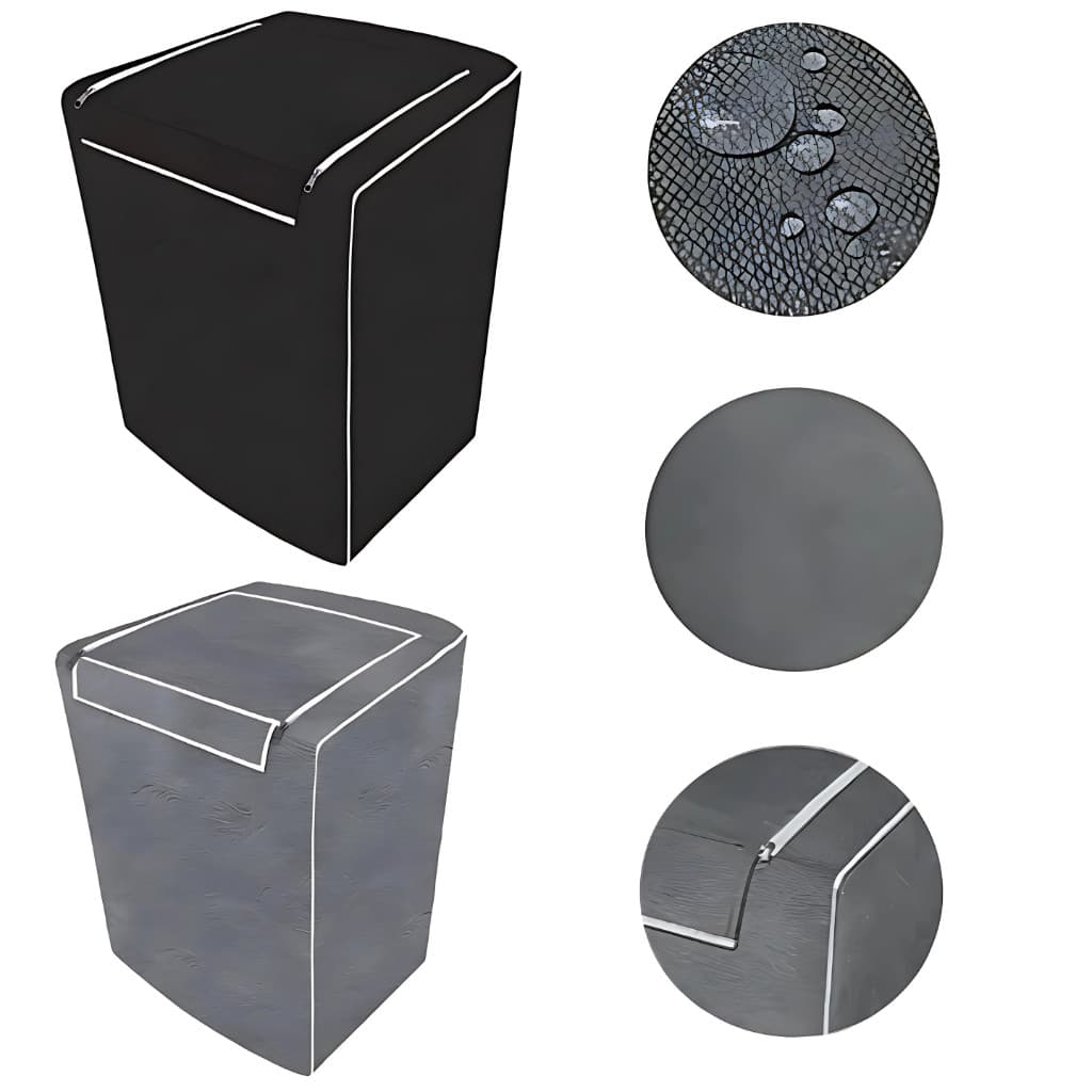 Capa Máquina de Lavar Com Zíper Todos Tamanhos  Marcas Electrolux Brastemp Consul Capa Reforçada Flanelada