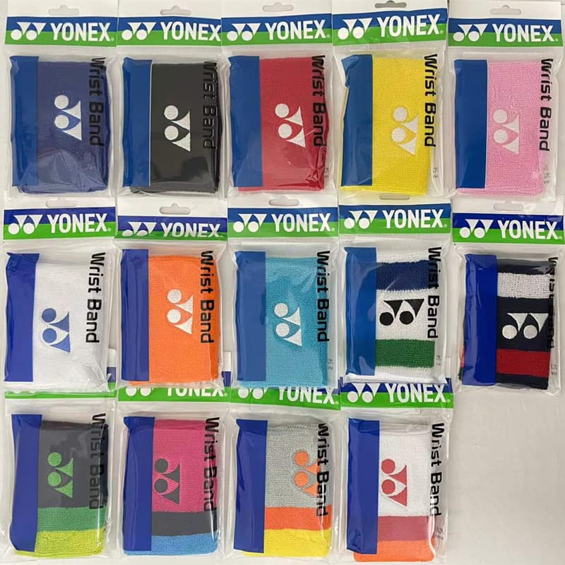 Yonex Protetores De Pulso Esportivos Para Homens E Mulheres , Toalha De Tênis De Badminton , Absorventes De Suor , Limpe