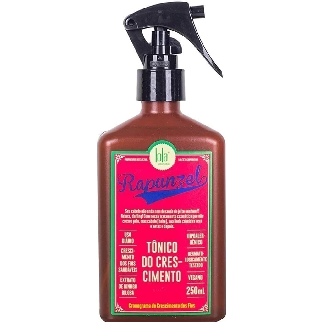 Tônico Rapunzel 250ml Lola Cosmetics | Crescimento e Força dos Fios