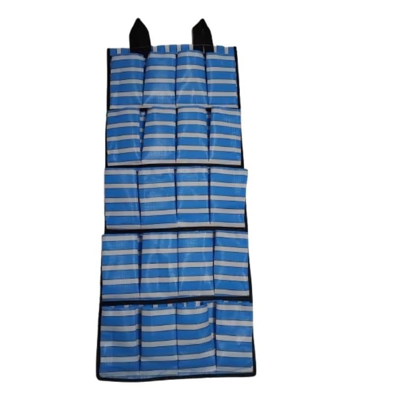 Sapateira De Nylon Para Porta/Parede/Armario Para 10 Pares De Sapato Cores Aleatoria Colorida Reforçada e Resistente