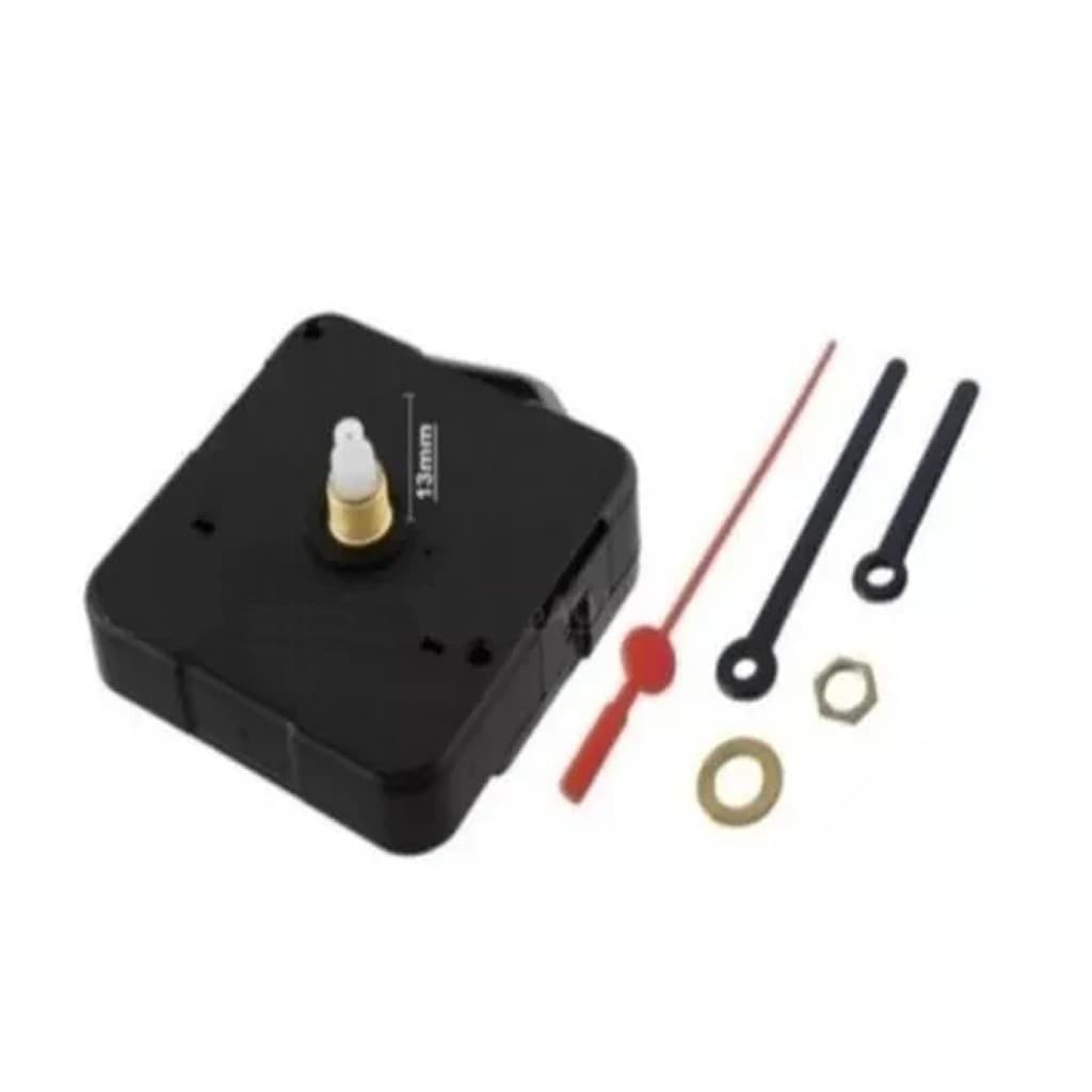Maquina Relógio Parede Eixo Curto 13mm Silencioso Maquina de movimento continuo da Boa B2