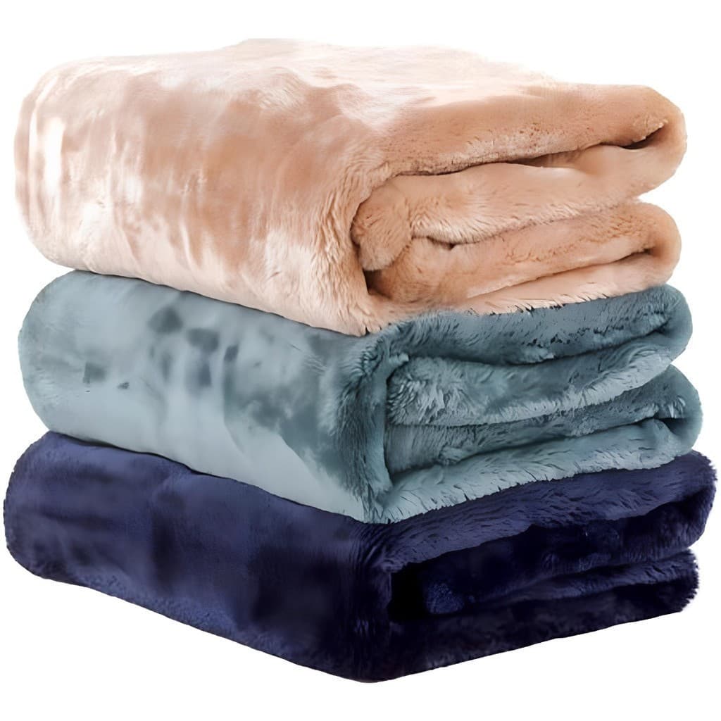 Cobertor Manta Casal Macio 2,00X1,80 Microfibra Liso Estampado Qualidade Superior