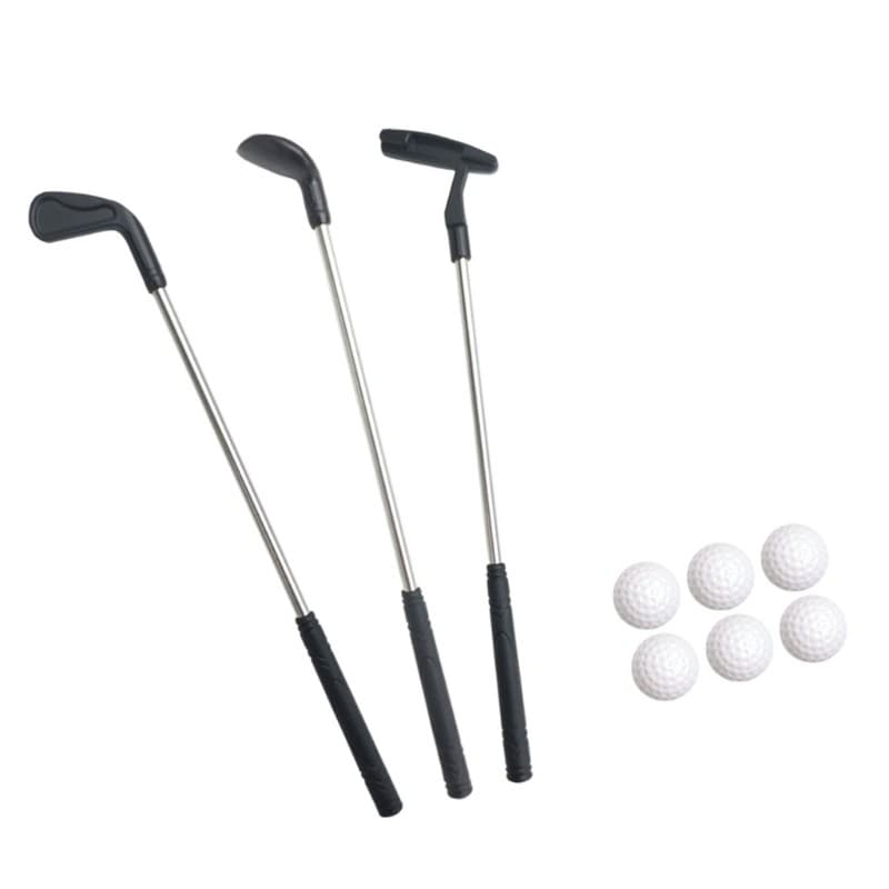 Conjunto Taco Golfe Miniatura Estone Para Uso Interno , Jogo Noturno Reunião Familiar